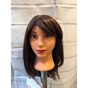 Color 4 remi quality banged wig